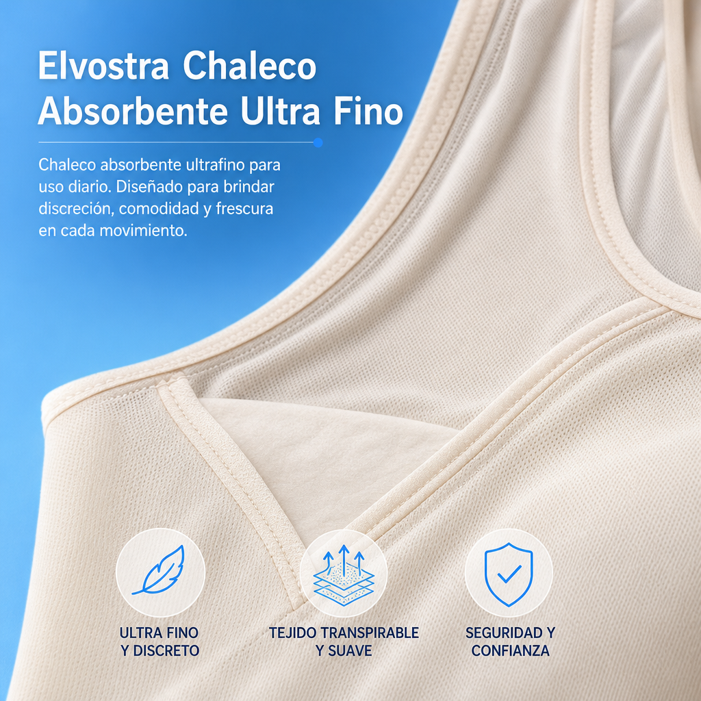 Chaleco absorbente ultrafino Elvostra