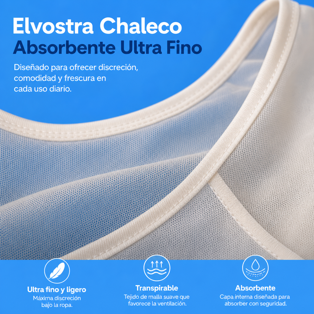 Chaleco absorbente ultrafino Elvostra